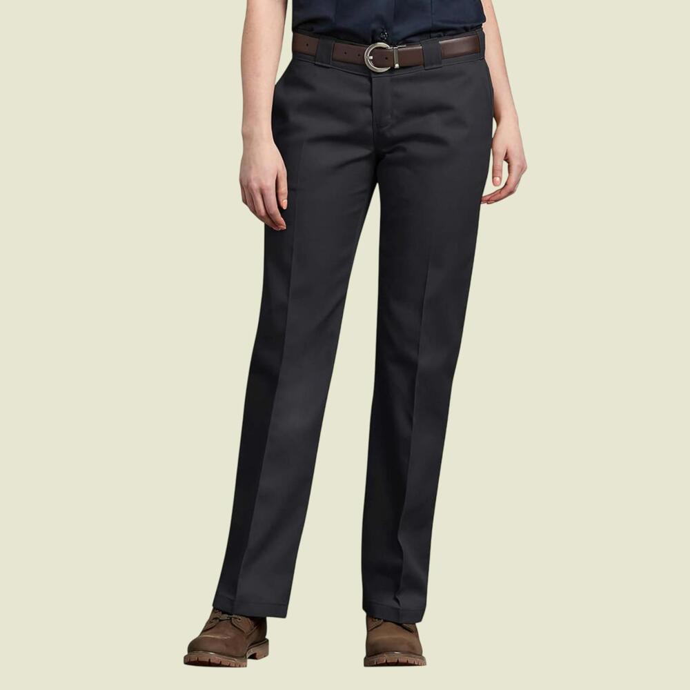 Dickies Women's Original Work Pant with Wrinkle and Stain Resistance, 18 Regular